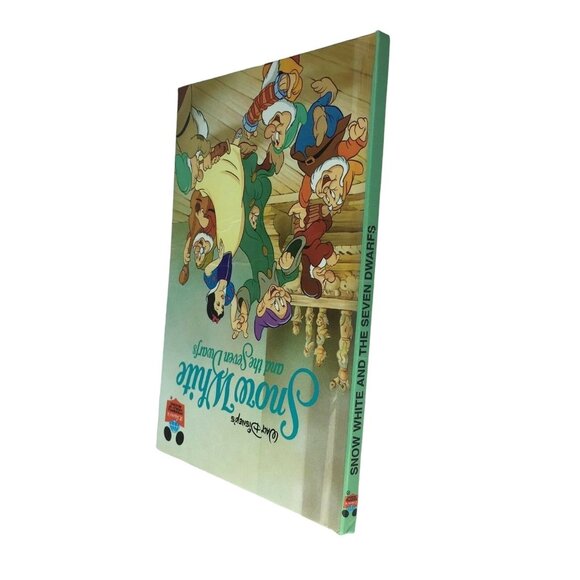 Snow White and the Seven Dwarfs Grolier 1994 Hardcover Book Disney Vintage u - Picture 3 of 12